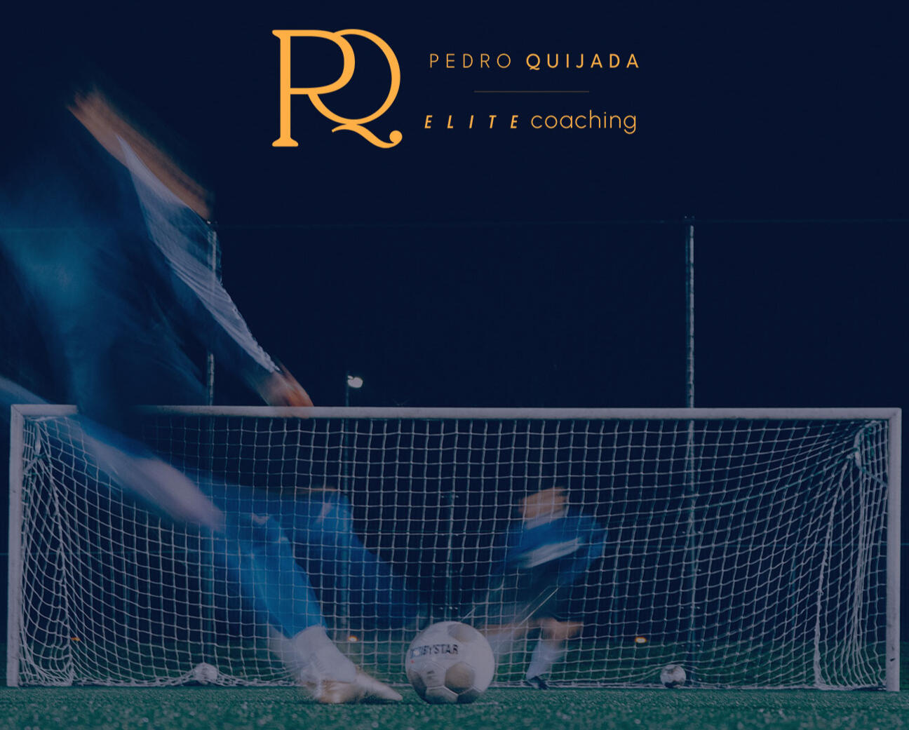 Football (soccer) player taking a penalty kick under pressure — high-intensity game moment with mental focus